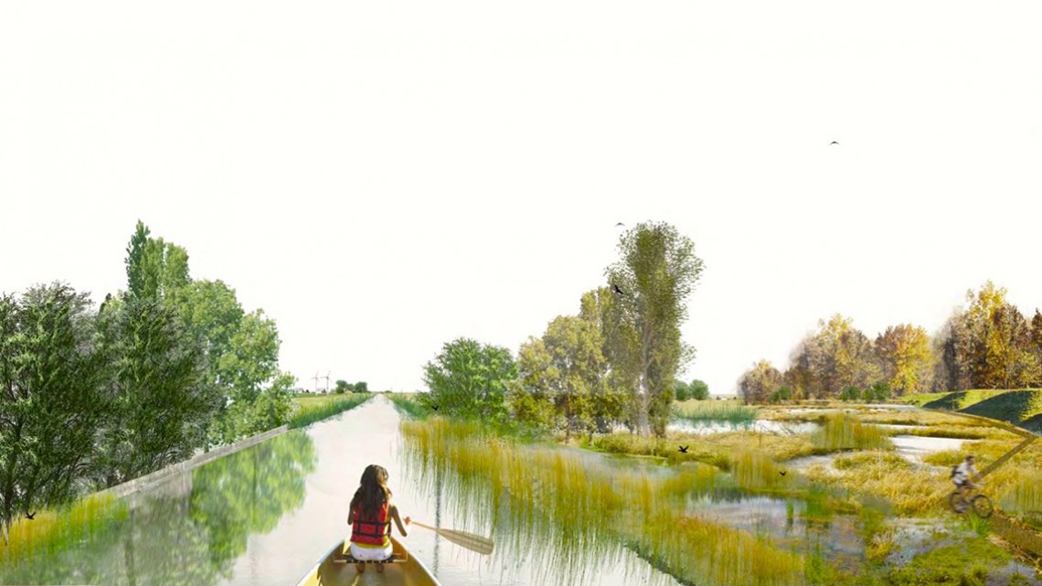 Erie Canal rendering