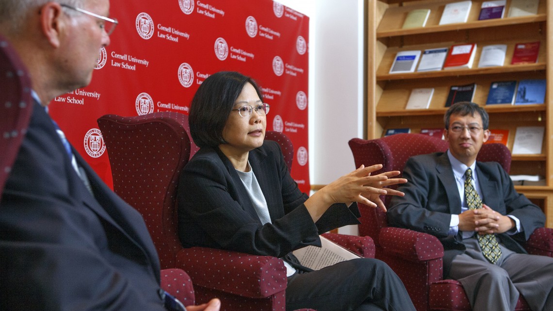 Tsai Ing-Wen at Cornell in 2008