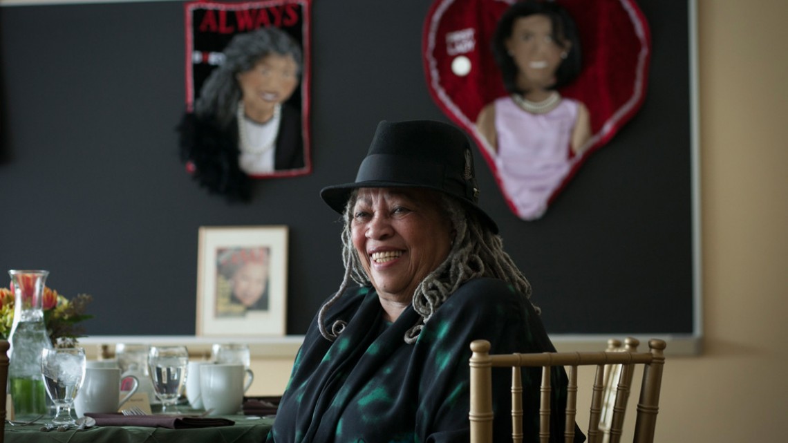 Toni Morrison MA '55 at Cornell in 2013