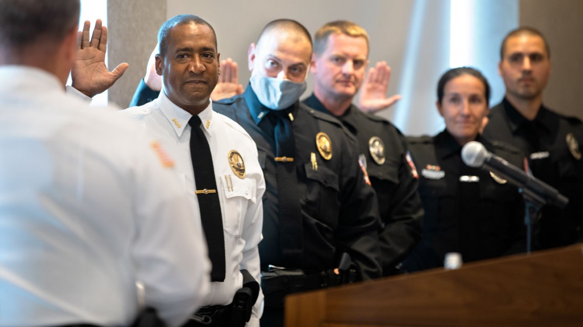 CUPD officers sworn in