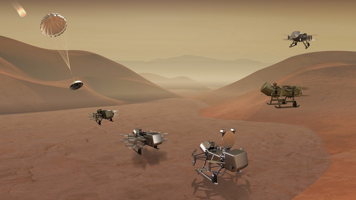 Dragonfly Mission To Titan Announces Big Science Goals | Cornell Chronicle