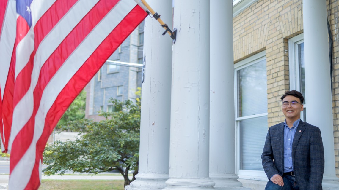 Student veteran celebrates July Fourth as a new citizen | Cornell