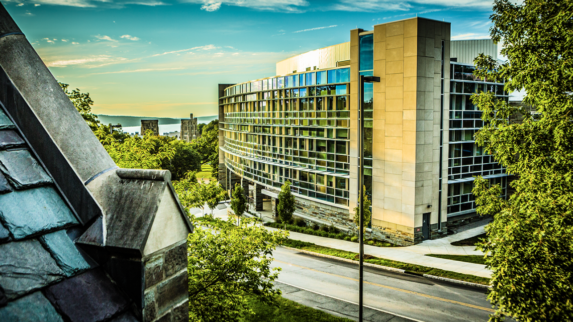 The building that houses Cornell Health.