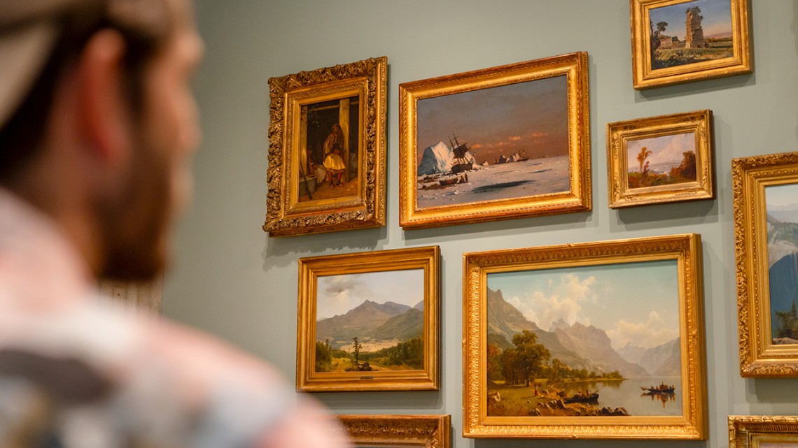 Hear tips on how to interpret artwork during a guided tour at the Herbert F. Johnson Museum of Art on Saturday.