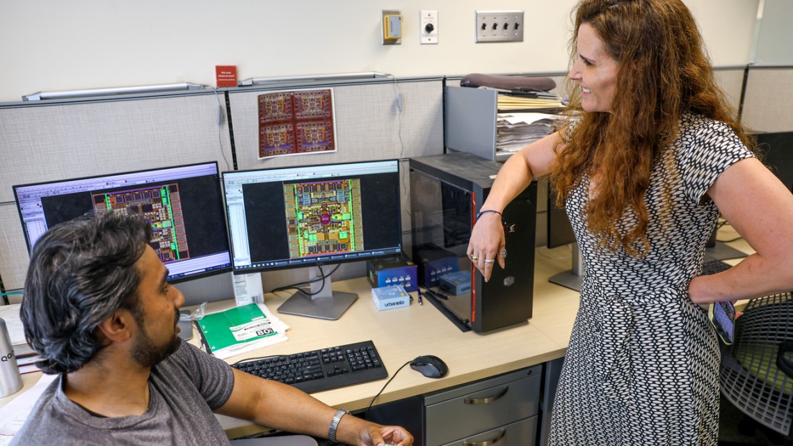 Bal Govind and Alyssa Apsel