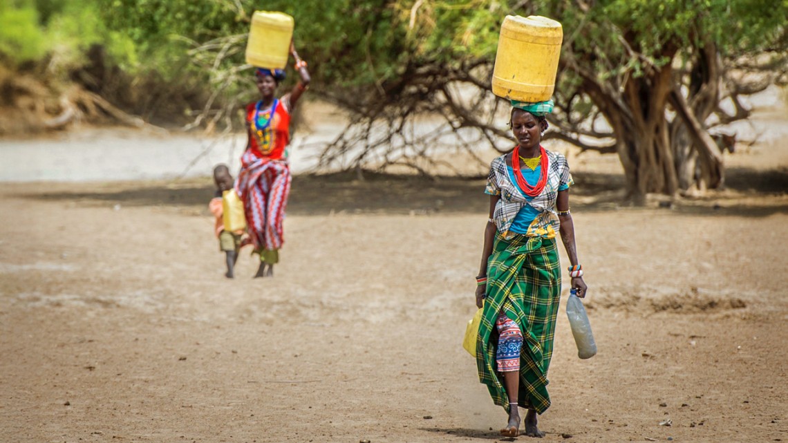 The nomadic Turkana of northern Kenya often need to travel on foot for several hours to procure water - a new multi-institutional study reveals how they've adapted over thousands of years to survive extreme desert conditions.