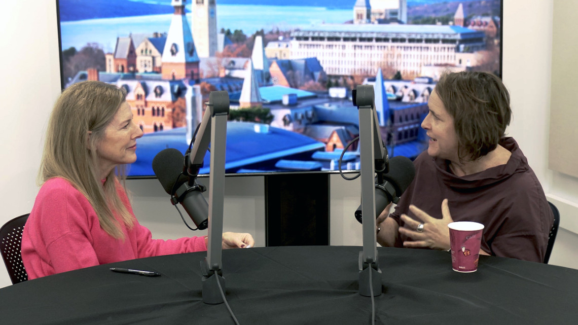 Cornell Chronicle writer Laura Reiley speaks with Claire Wardle, associate professor in the Department of Communication in the College of Agriculture and Life Sciences, about the “armpit of the internet.”