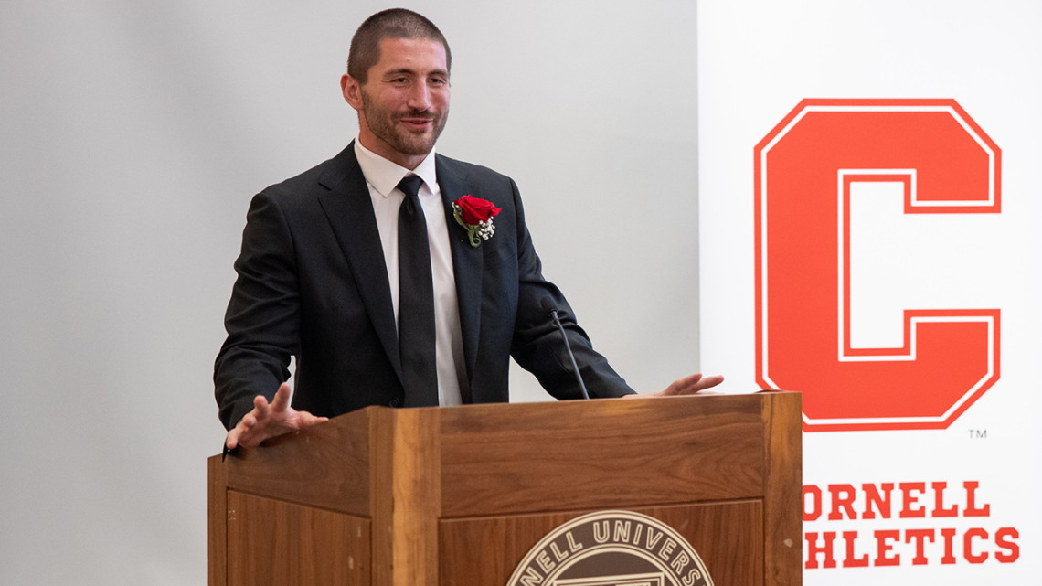 JC Tretter at CU HOF