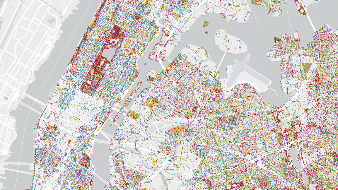 In a new interactive map of New York City, researchers were able to identify 1.8 million trees, 1.4 million of which had never been surveyed. 