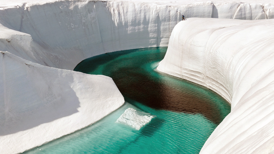 Birthday Canyon in Greenland.