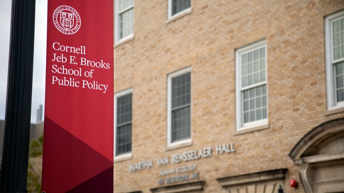 Banner for the Jeb E. Brooks School of Public Policy