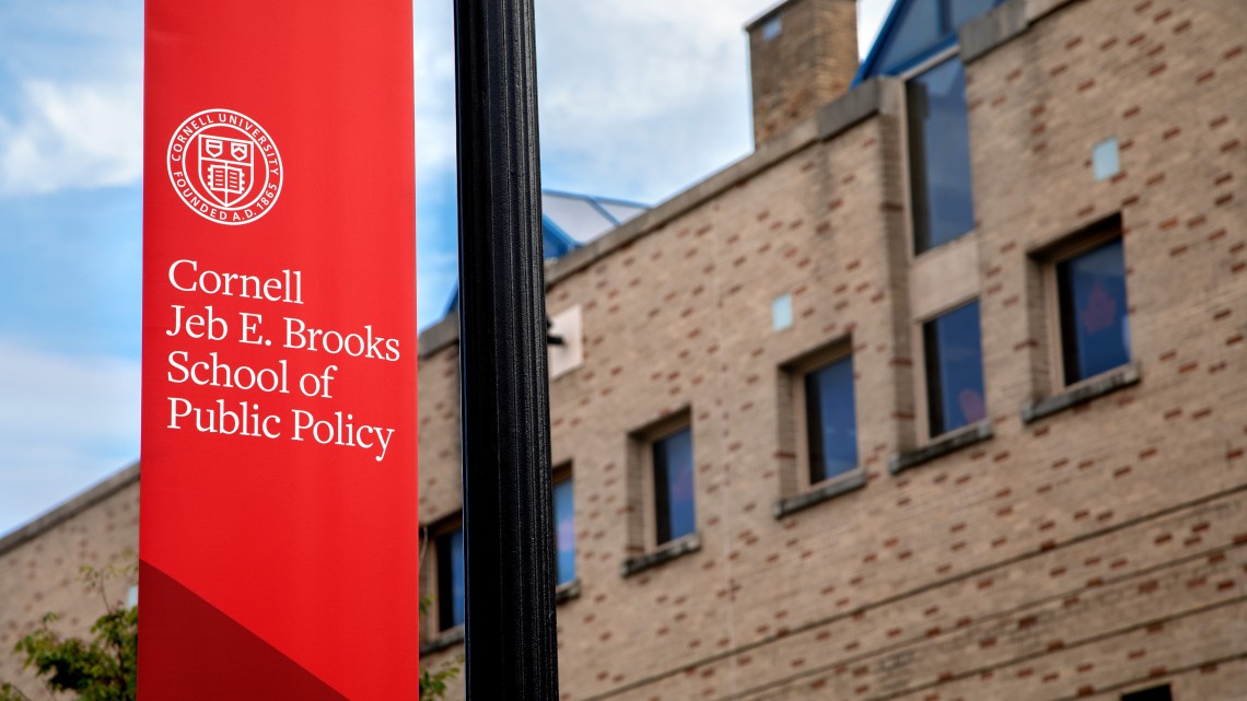 Banner for the Jeb E. Brooks School of Public Policy