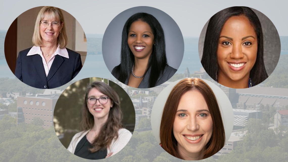 Portraits of five Sloan Program in Health Administration executives-in-residence