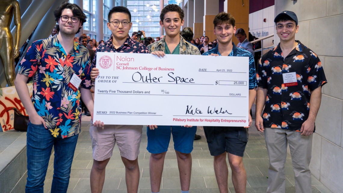 The Outer Space team won the competition's grand prize.