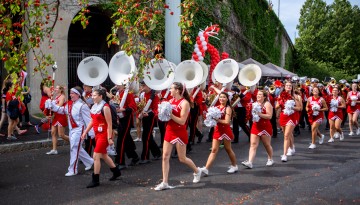 Big Red Marching Band, Homecoming 2015.