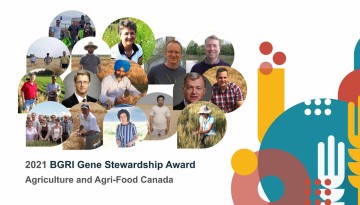 2021 Borlaug Gene Stewardship Award Agriculture and Agri-Food Canada
