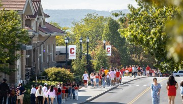 Cornellians flock to Schoellkopf Stadium for the homecoming game against Colgate.