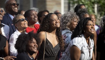 A crowd of Reunion 2024 attendees