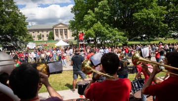Band players at Reunion 2024