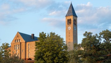 McGraw Tower in the evening light