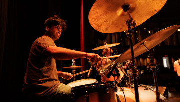 Battle of the Bands in Bailey Hall.