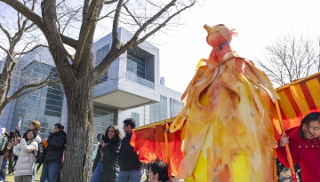 The phoenix awaits the dragon. 