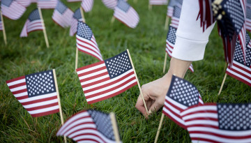 Sept. 11 flag planting
