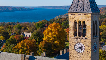 Campus and Cayuga Lake