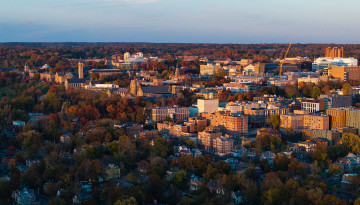 Campus as seen from South Hill