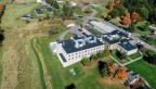 Aerial view of Baker Institute